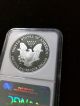 2004 W Proof American Silver Eagle Ngc Pf 70 Ultra Cameo Perfect Coin Silver photo 4