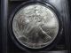 2005 American Silver Eagle Pcgs First Strike Gem Bu Uncirculated $1 Dollar Coin Silver photo 1