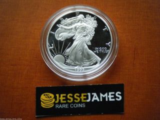 1993 P Proof Silver Eagle Key Date Coin With Box/coa Zoom Pics photo