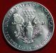 Uncirculated 1987 American Eagle Silver Dollar Silver photo 1