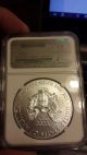 2014 (w) American Silver Eagle Coin Ngc Ms70 First Releases Silver photo 1
