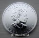 2012 Silver Coin 3/4 Troy Ounce War Of 1812 Canada Maple Lion Eagle.  9999 Bu Silver photo 1