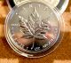 1997 Canada $5 Silver Maple Coin.  9999 Fine Silver 1 Oz Unc Silver photo 1