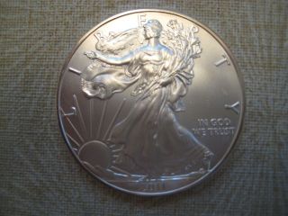 2011 - American Silver Eagle - Bu - Ungraded - Coin - 01 photo