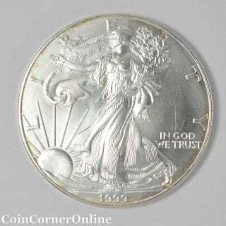 1999 United States Silver Eagle Dollar (ccx3951) photo