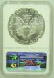 1988 Ngc Ms69 1oz American Silver Eagle $1 Coin - 041 - D1 Silver photo 1