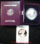 1986 - S $1 Silver Eagle Proof.  With.  1oz.  999 Silver. Silver photo 2