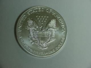 1997 Silver American Eagle Bu 1 Oz Silver photo