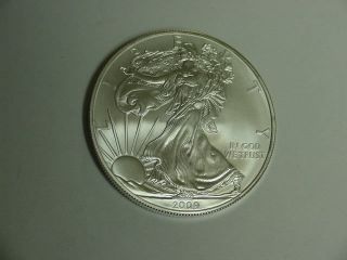 2009 Silver American Eagle Bu 1 Oz Silver photo