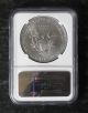 2014 Ngc Ms70 American Silver Eagle $1 Dollar Coin - Silver photo 1
