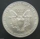 1993 Sae Silver American Eagle 1 Oz Coin Silver photo 1
