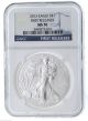 2013 American Eagle Silver One Dollar 1 Ngc Ms 70 Certified First Releases Coin Silver photo 2