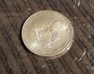 Collectors Silver Dollar 2003 1 Oz Fine Silver United States photo