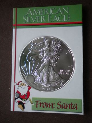 2014 Silver Eagle Perfect Gift.  With Holiday Holder Look photo