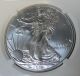 2011 Silver Eagle Early Releases | Ngc Ms 69 25th Anniversary Ase $1 Silver photo 2