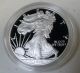 2013 - W American Silver Eagle S$1 Dollar Proof Coin 1oz.  999 - Box & Silver photo 3