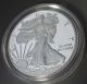 2013 - W American Silver Eagle S$1 Dollar Proof Coin 1oz.  999 - Box & Silver photo 7