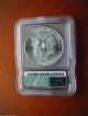 1986 Silver Eagle Icg Ms70 Cartwheel Luster And Spot Silver photo 1