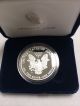 2012 - W 1 Oz Proof Silver American Eagle Coin - And Certificate Silver photo 2