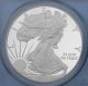 2012 S Pcgs Proof 69 Deep Cameo First Strike Silver Eagle,  Red 75th Ann Label Silver photo 6