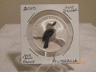2010 Silver Proof Australian Kookaburra photo
