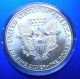 1987 American Eagle Silver Dollar 1 Oz Bu Silver photo 1