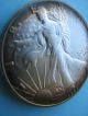 Uncirculated 1989 // Silver Eagle// Sunrise Toning Silver Silver photo 7