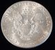 1986 American Silver Eagle Bullion Coin Rare Key Date Circulated Nr Silver photo 2