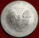 Uncirculated 2012 American Eagle Silver Dollar Silver photo 1