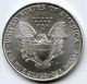 1996 American Silver Eagle Uncirculated - One Oz.  Silver.  999 Fine - Us Silver photo 1