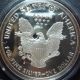 1990 - S Proof American Eagle 1 Ounce Silver Dollar Coin Silver photo 1