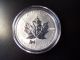 1998 Canada Silver Maple Leaf - Rare Low Mintage (only 25k) Tiger Privy Mark Silver photo 2