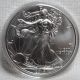 2014 Bu Silver American Eagle $1 Coin 1 Troy Oz In Airtite Uncirculated Silver photo 2