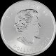 2014 1oz Ounce Canadian Maple Colorized Hockey Coin.  9999 Silver.  Rare Silver photo 1