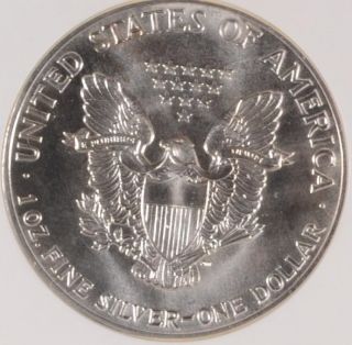 1987 Silver Eagle Ms 70 - Rare photo