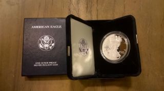 American Eagle W - 2002 1oz Proof Silver Bullion Coin photo