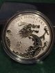 2012 Canada $10 Year Of The Dragon.  9999 Fine Silver Coin In Capsule & Silver photo 1