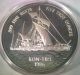 1986 Government Of Western Samoa 5 Troy Ounce.  999 Silver Coin Box Australia & Oceania photo 3