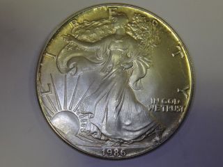 1986 American Eagle 1 Oz.  999 Fine Silver Bullion Dollar Coin photo