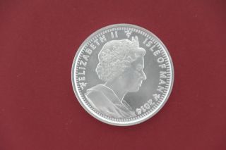 Isle Of Man 2014 1 Oz Silver Bu Angel Coin photo