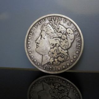 1878 First Year Issue Morgan Silver Dollar - No Reserve/free photo