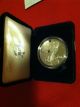 1999 P Proof American Eagle One Dollar 1 Oz.  999 Silver Coin W/ & Ogp Silver photo 3