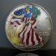 1994 Colorized American Eagle Silver $1 Dollar Coin - / Coins: US photo 1
