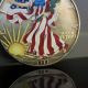 1994 Colorized American Eagle Silver $1 Dollar Coin - / Coins: US photo 3