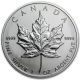 1991 Silver Maple Leaf Canada 1 Oz 4th Year In Canadian Plastic Silver photo 1