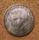 1996 Silver Eagle 1 Oz Silver Dollar Silver photo 1