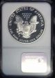 2000 P Us $1 Silver Eagle Proof Ngc Pf 69 Ultra Cameo Silver photo 1