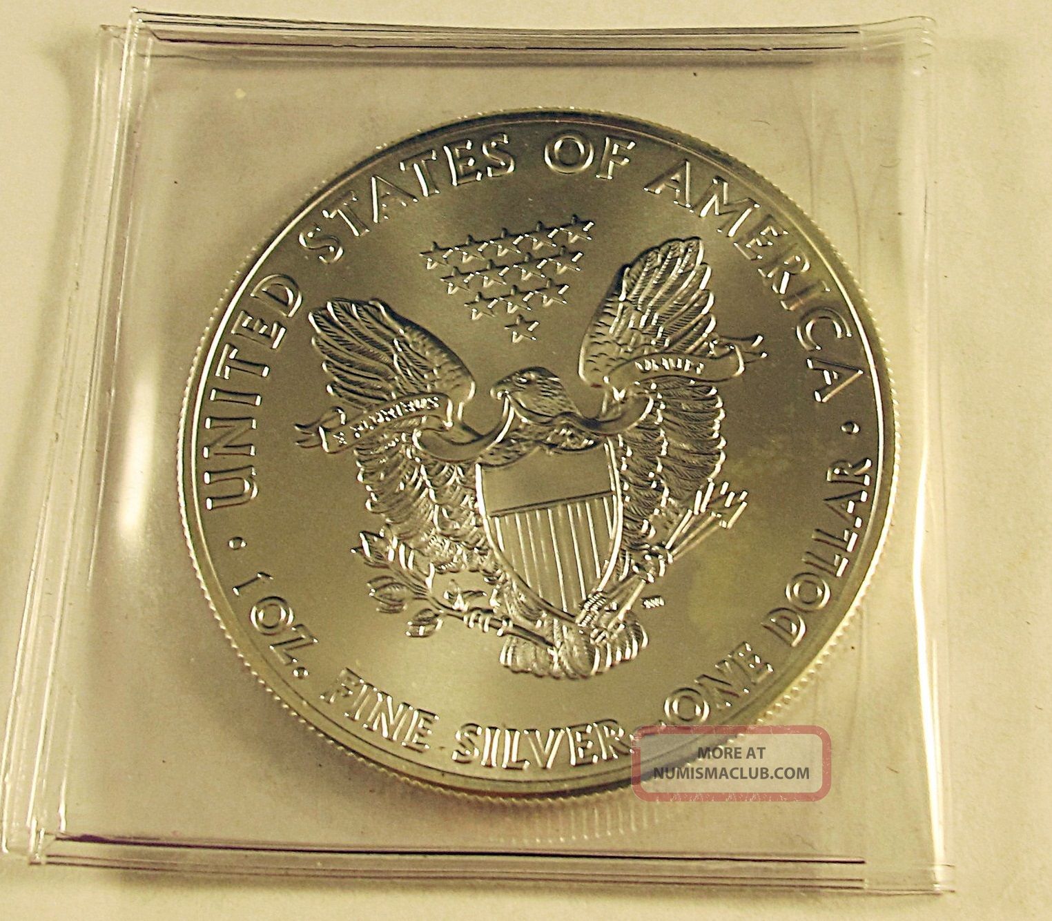 1991 Silver Dollar Coin 1 Troy Oz American Eagle St 