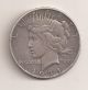 1934 - S Peace Dollar - Almost Uncirculated Still Even Has Ribs On Edge Of Coin Dollars photo 2
