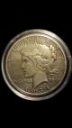 1934 - S Peace Dollar - Almost Uncirculated Still Even Has Ribs On Edge Of Coin Dollars photo 4